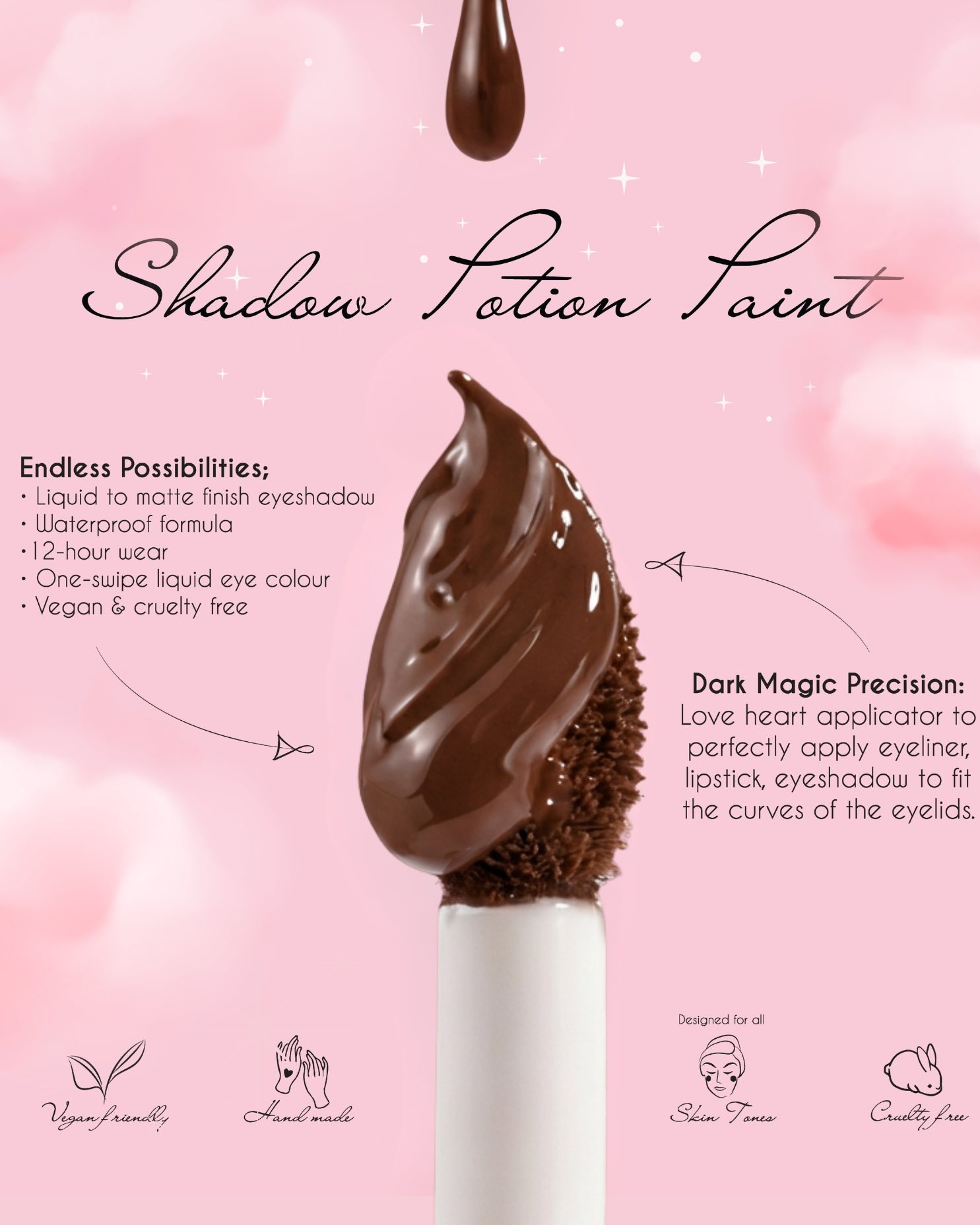 Lunar Spice Shadow Potion Paint | Brown Base