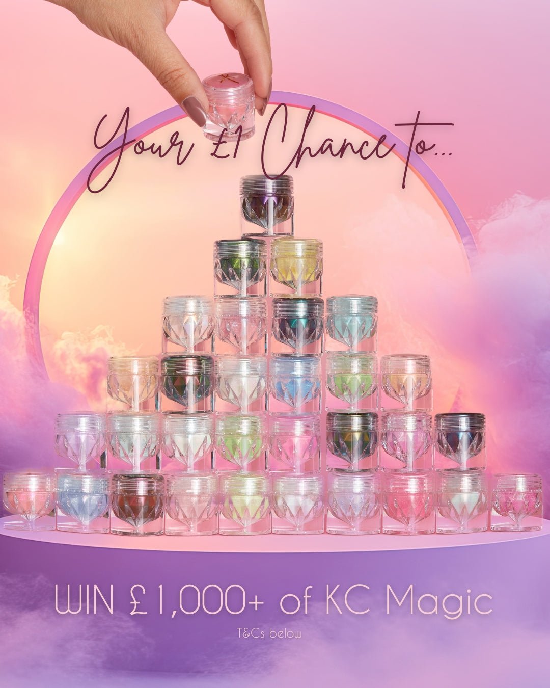 The Dream Come True Collection Raffle Ticket - £1 Entry - Karla Cosmetics
