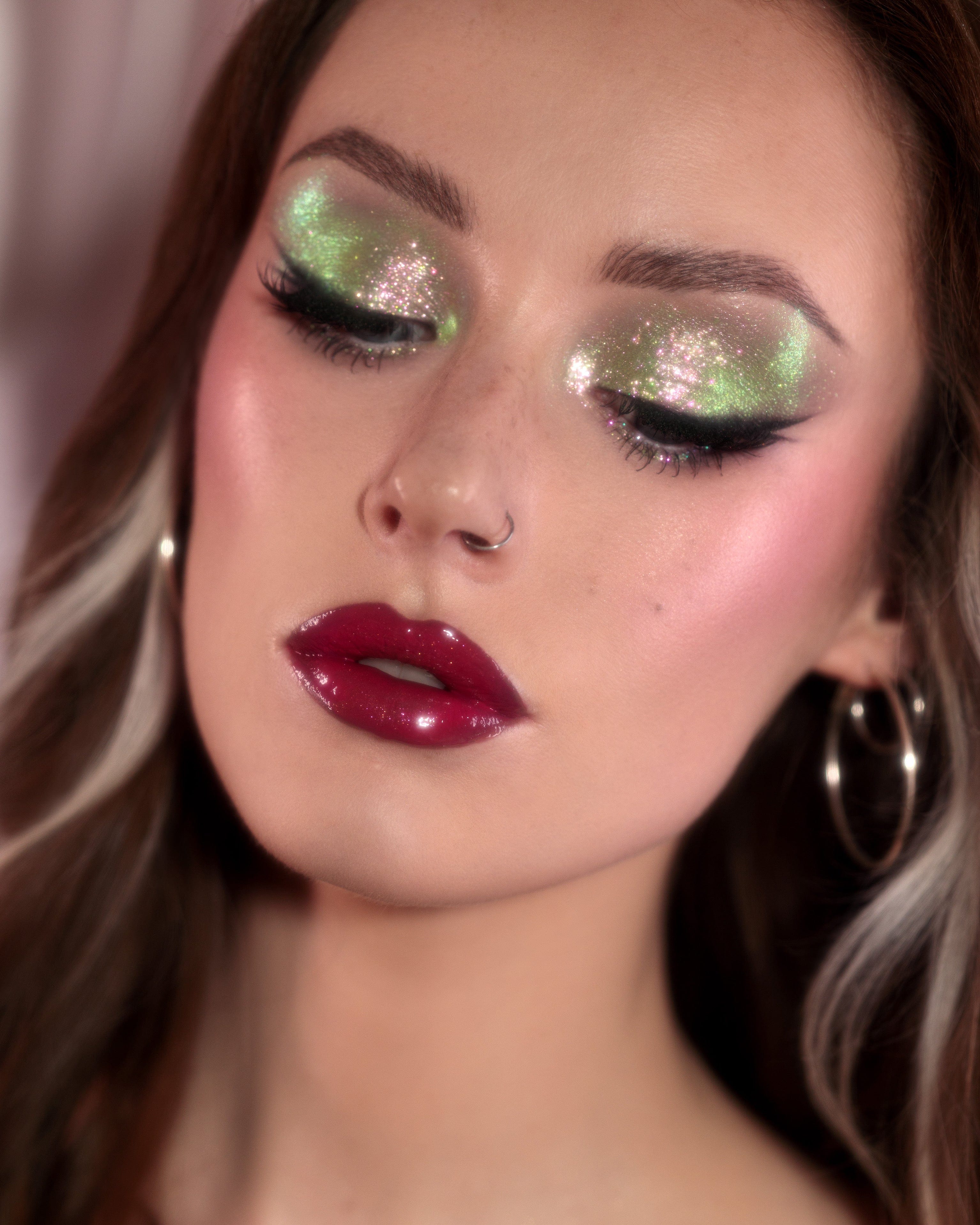 Lucky Charm Opal Moonstone Multichrome Loose Eyeshadow Cosmetics Karla Cosmetics Lucky Charm