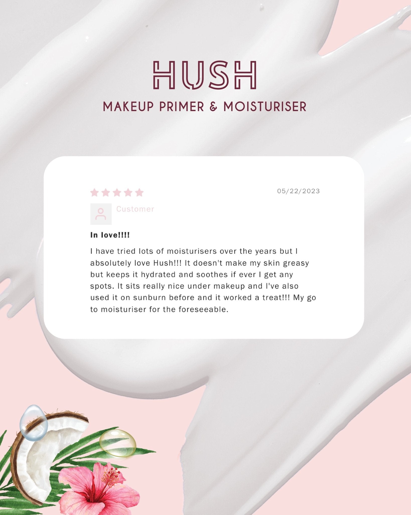 HUSH | Makeup Primer & Moisturiser - Karla Cosmetics