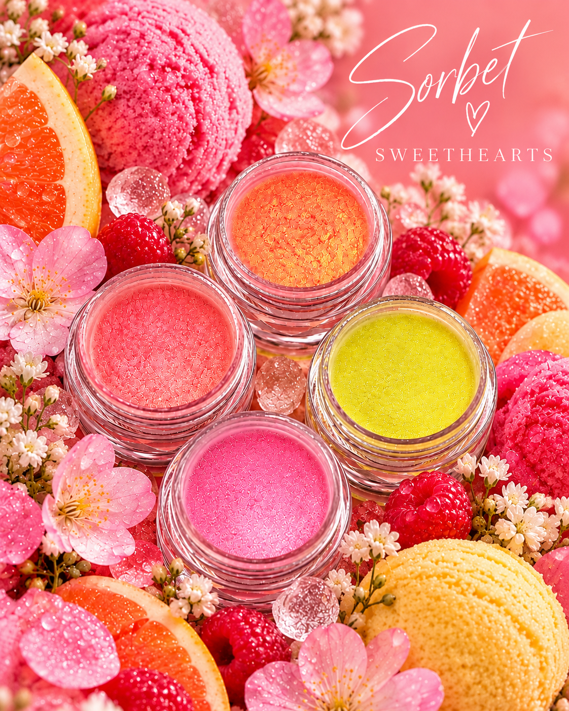 Sorbet Sweethearts Bundle Gift Set 🍧🌸🍑 - Karla Cosmetics