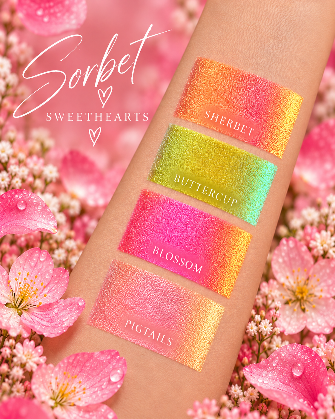 Sorbet Sweethearts Bundle Gift Set 🍧🌸🍑 - Karla Cosmetics