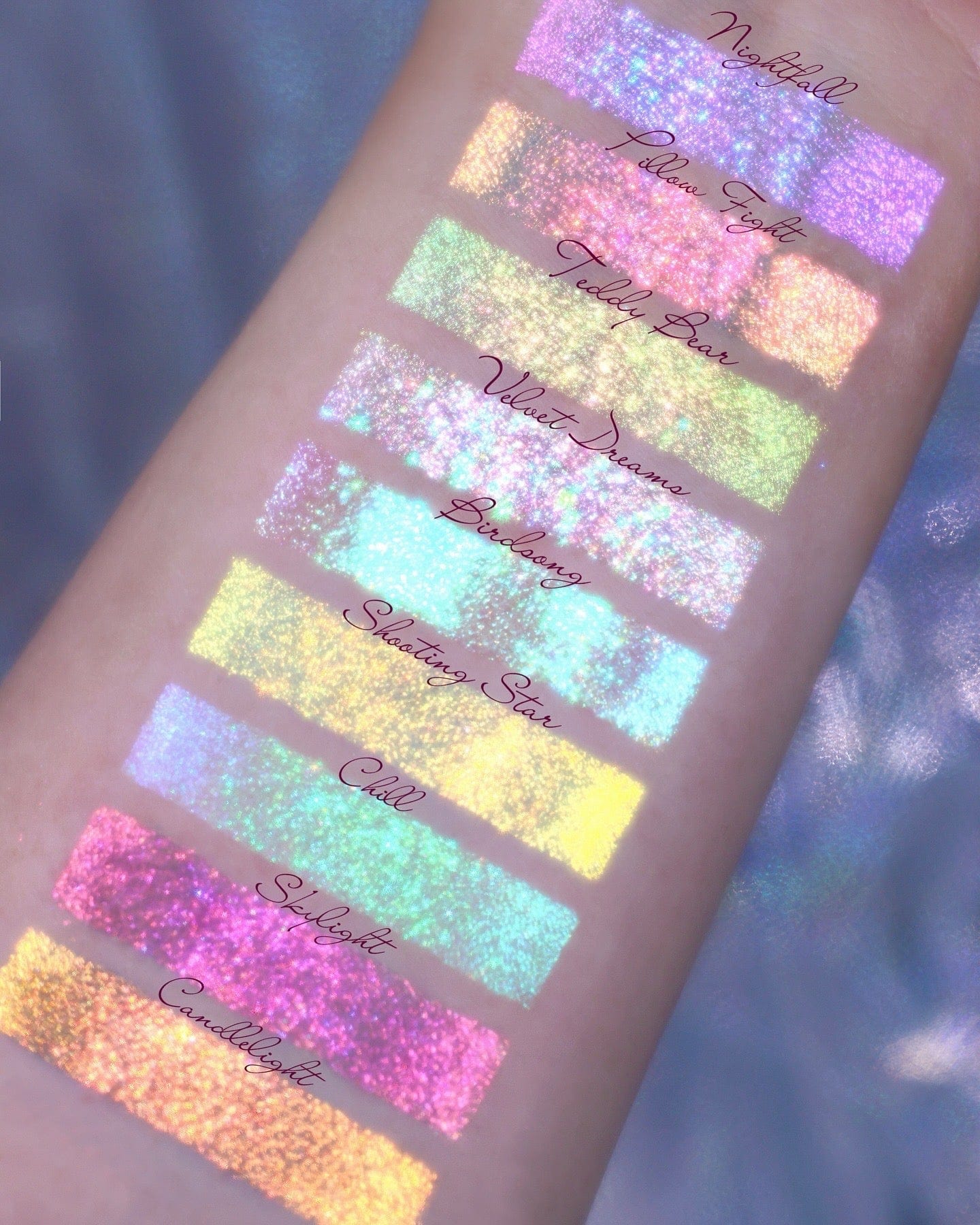 All Opal Multichrome Loose Eyeshadows - Karla Cosmetics