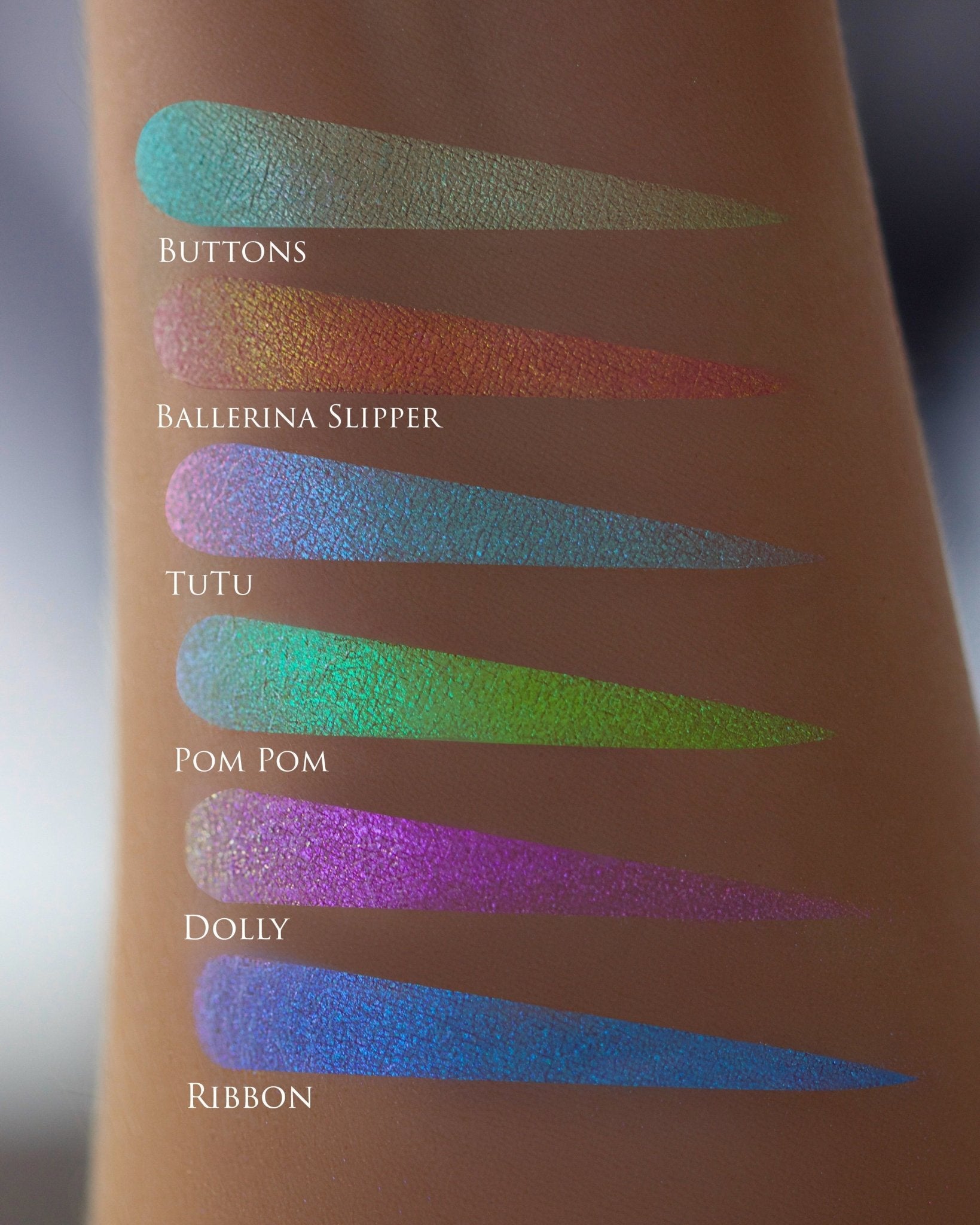 All Pastel Duochrome Loose Eyeshadows - Karla Cosmetics