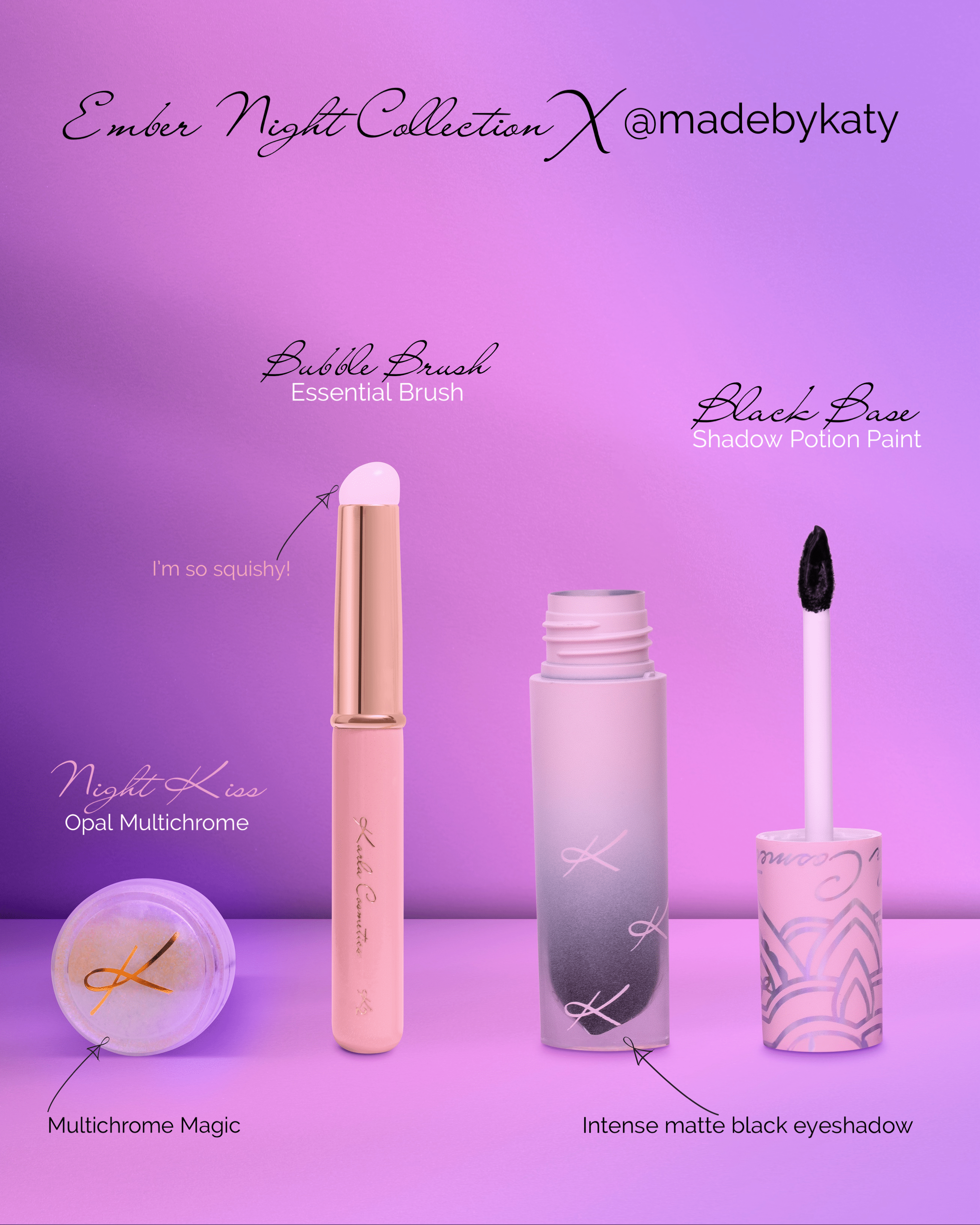 Ember Night Collection Made By Katy - Karla Cosmetics