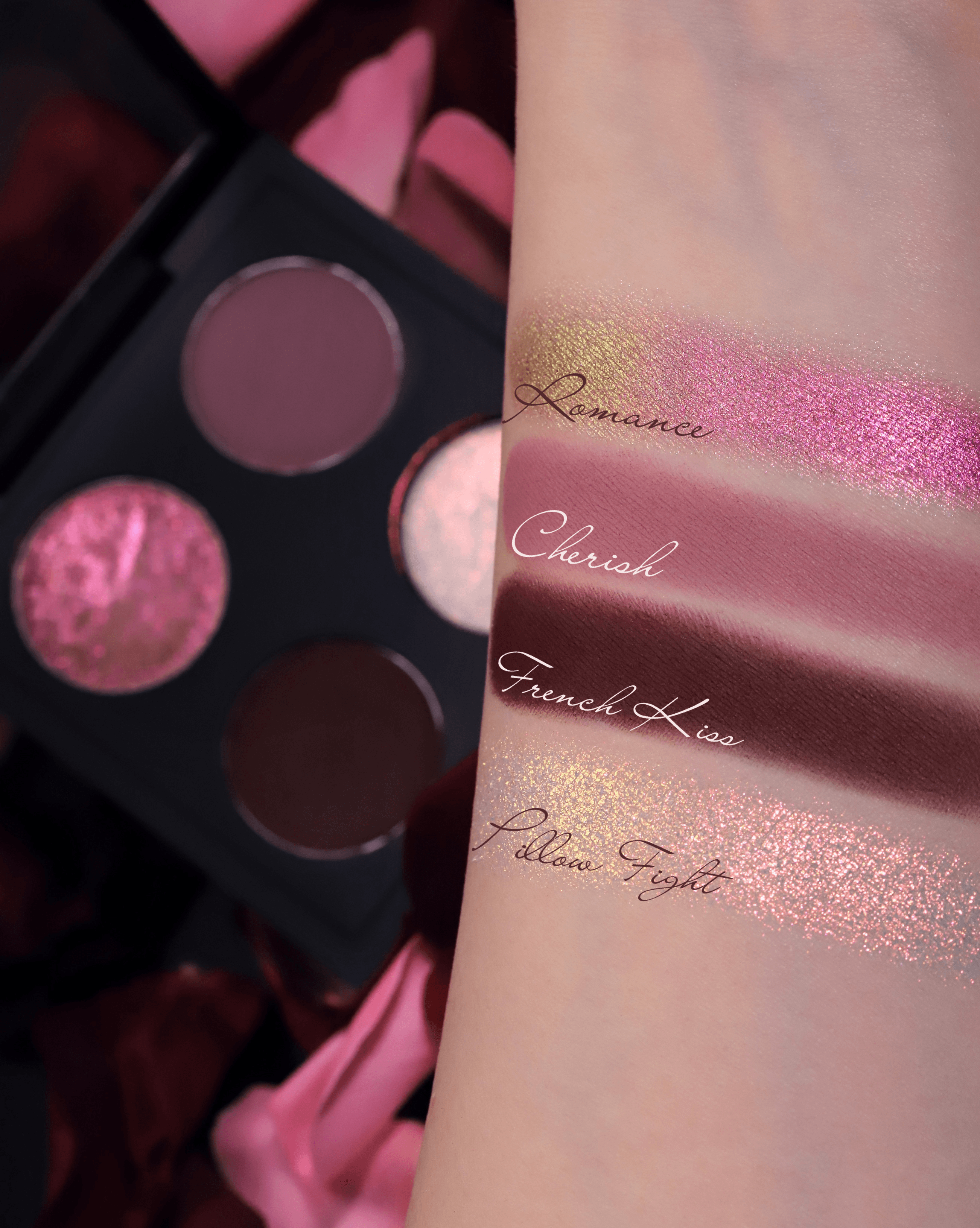 NEW! Romance Quad Palette Eye Shadow Karla Cosmetics 