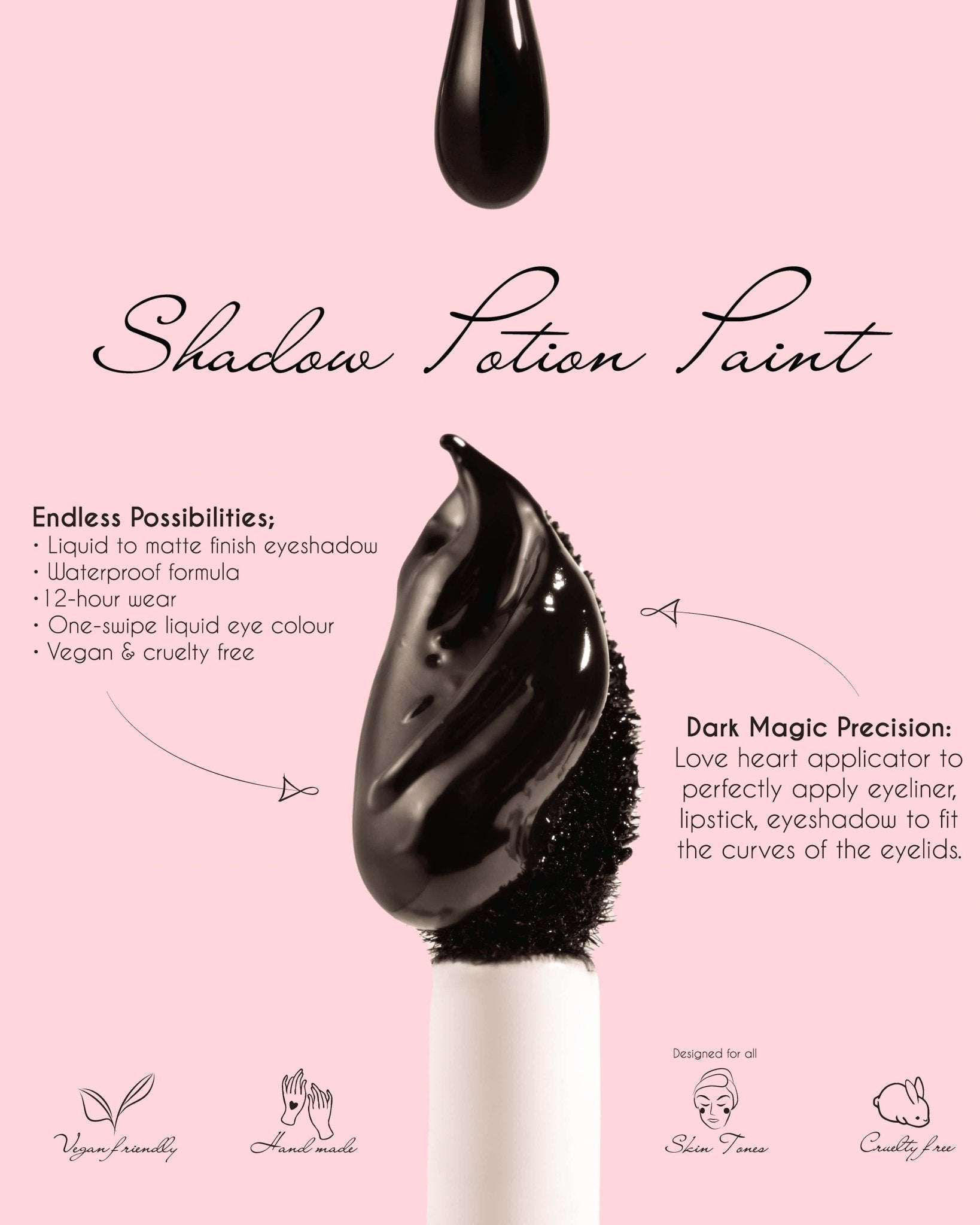 Eclipse Shadow Potion Paint | Black Base - Karla Cosmetics