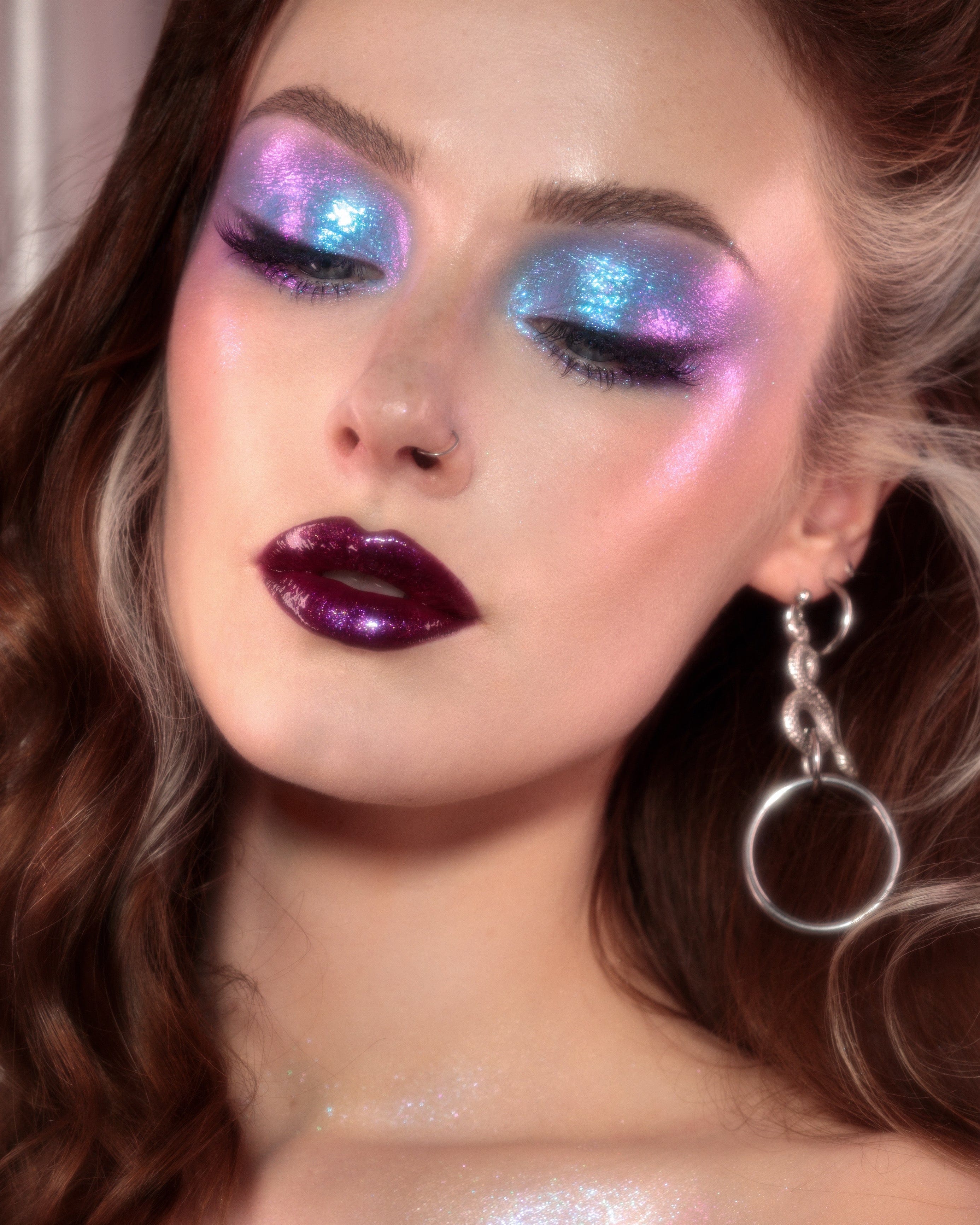 Lazy Bones Opal Moonstone Multichrome Loose Eyeshadow Karla Cosmetics Lazy Bones 