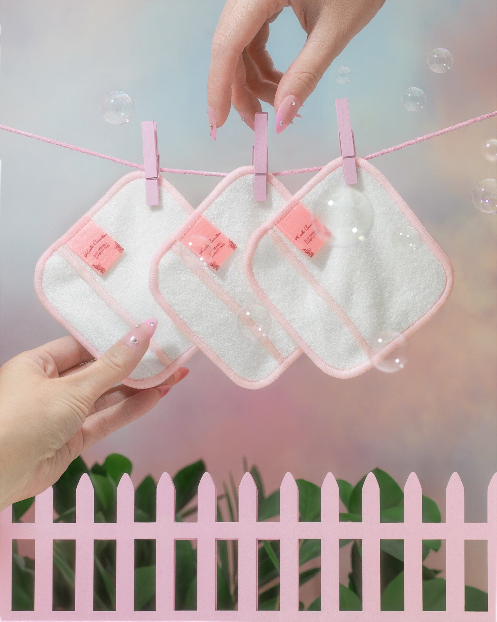 Makeup Remover Reusable Eco Pads - Karla Cosmetics