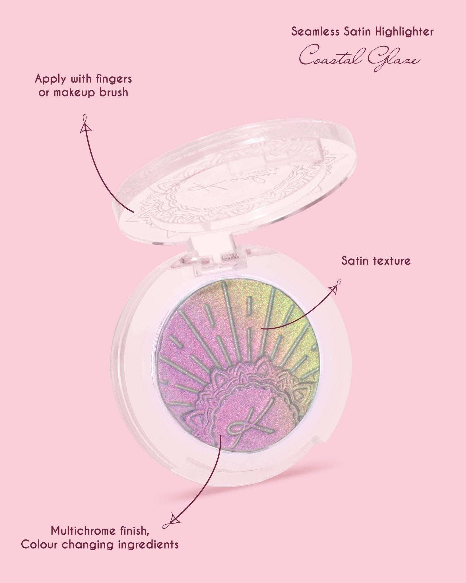 Coastal Glaze Seamless Satin Highlighter - Karla Cosmetics