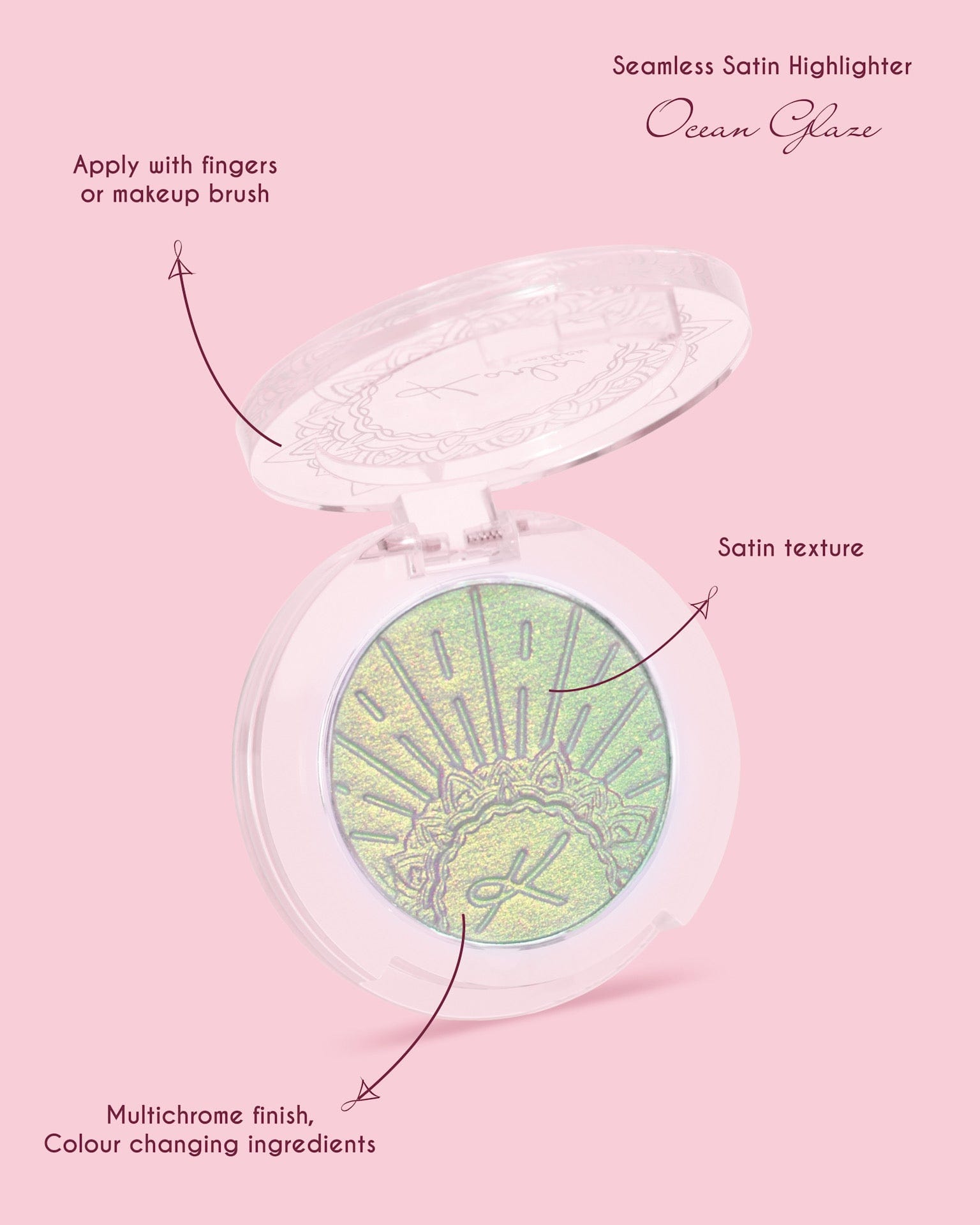 Seamless Satin Highlighters - Karla Cosmetics