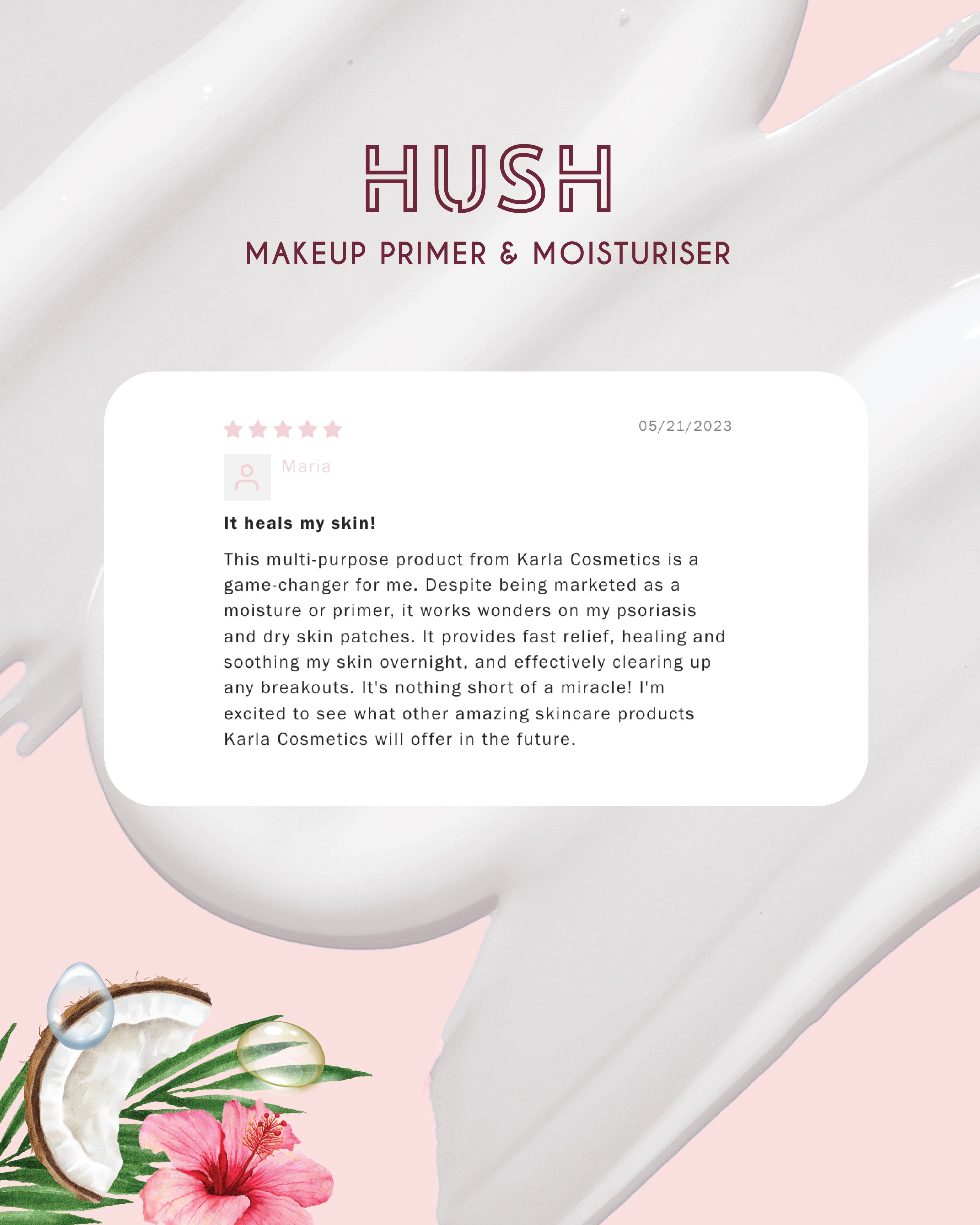 Hush makeup sales
