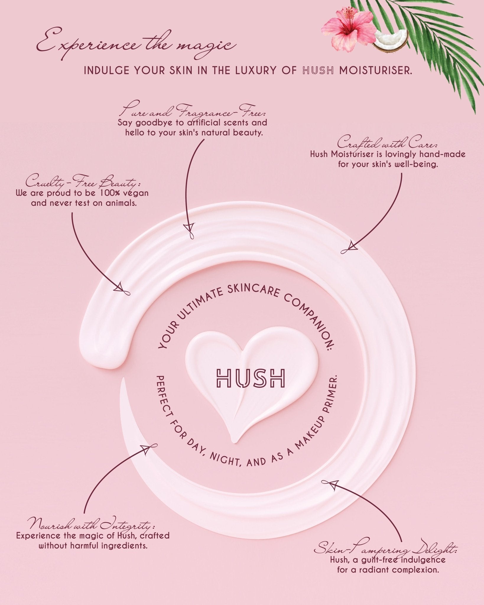 HUSH | Makeup Primer & Moisturiser - Karla Cosmetics