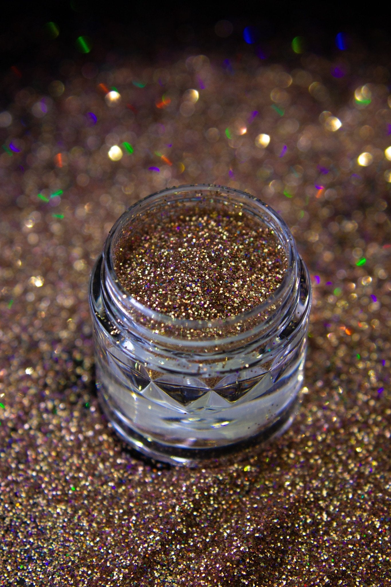 Golden Rose Holographic Glitter - Karla Cosmetics