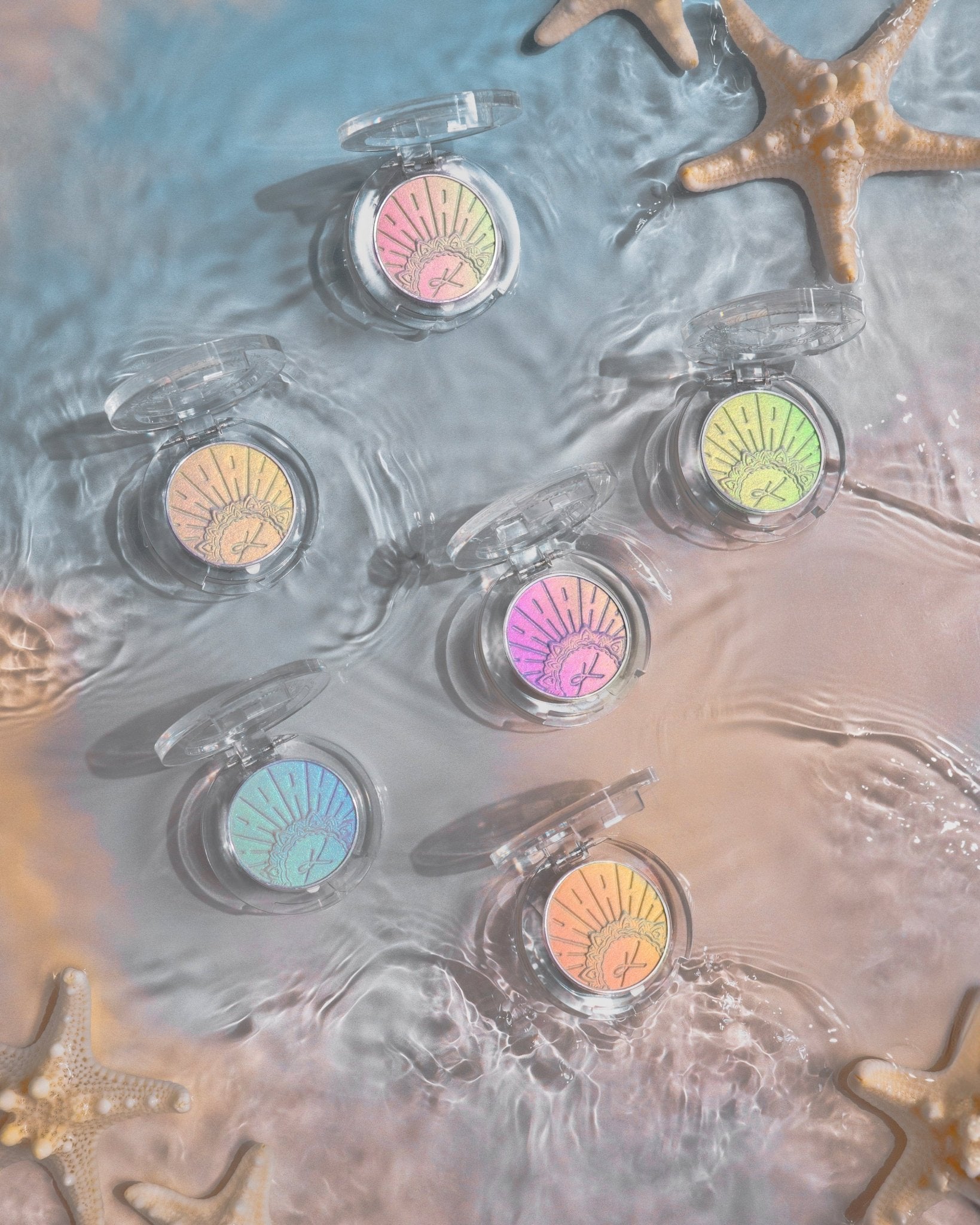 Lagoon Waves Seamless Satin Highlighter - Karla Cosmetics