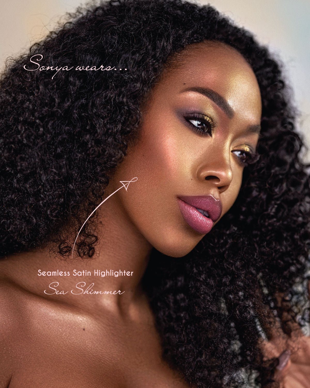 Sea Shimmer Seamless Satin Highlighter - Karla Cosmetics