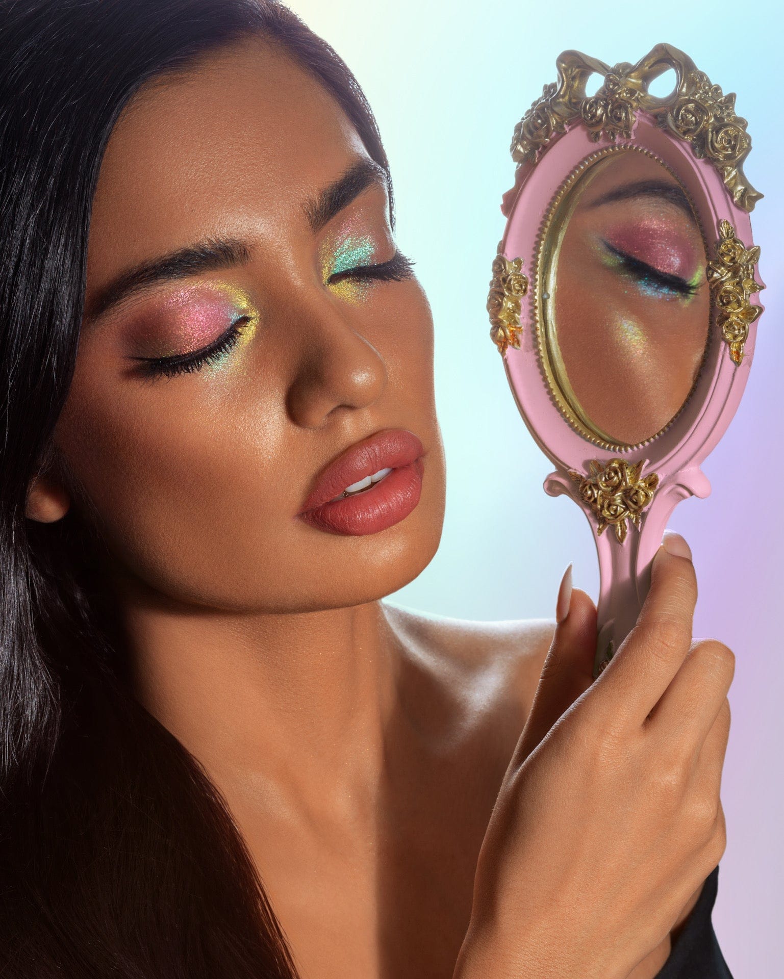 Velvet Dreams Opal Multichrome Pressed Eyeshadow - Karla Cosmetics