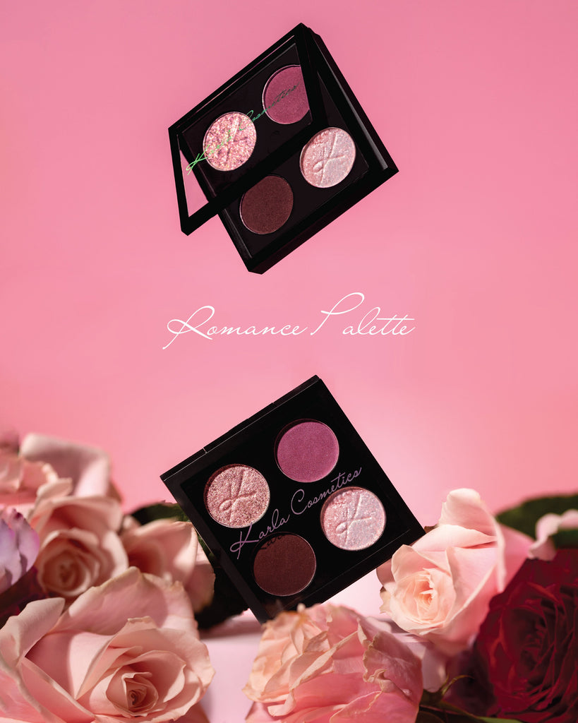 NEW! Romance Quad Palette Eye Shadow Karla Cosmetics 